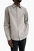 Cotton poplin shirt in opal gray — main image