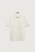 Short sleeve button up in oatmeal — main image
