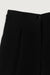 Single pleat short in black — main image