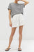 Cotton short in white — main image
