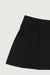 Double pleated short in black — main image