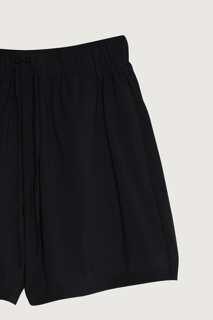 NYLON SHORT in Black — alternate angle