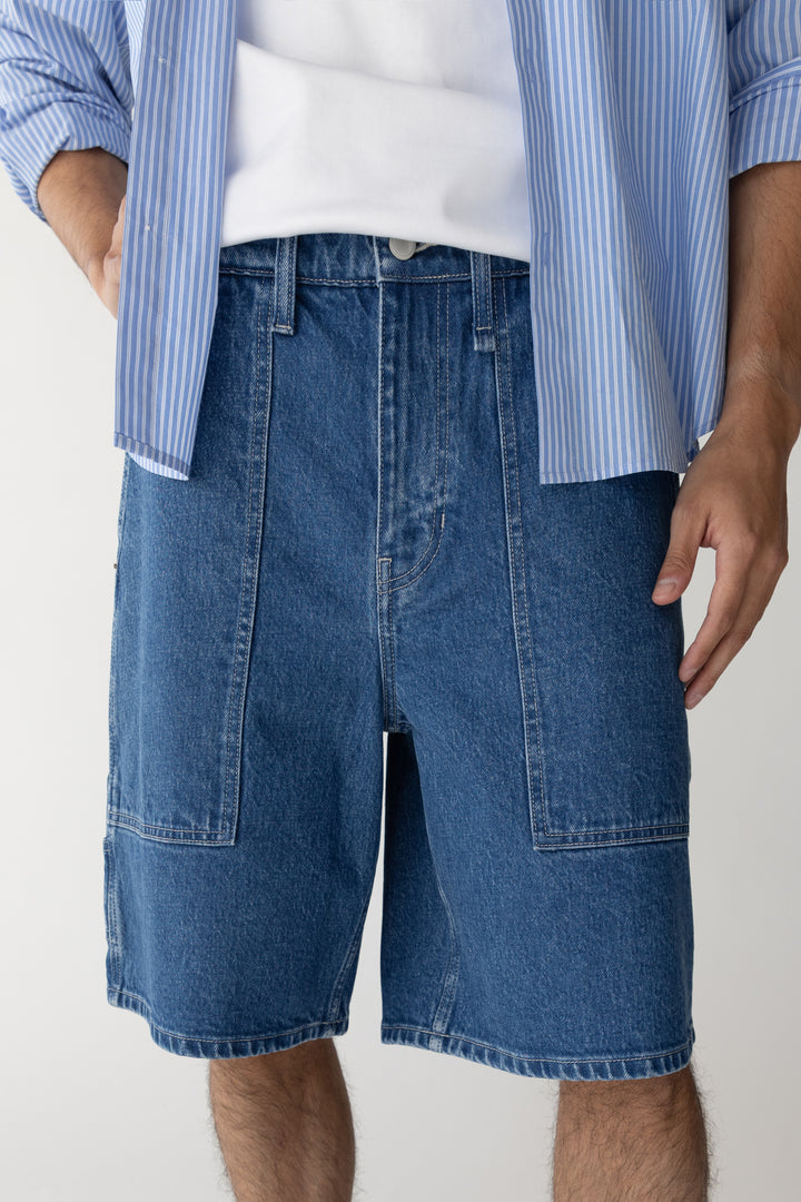 CLASSIC DENIM CARPENTER SHORT