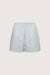Seersucker drawstring short in ballad blue — main image