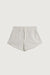 Cotton short with cuff detail in white — main image