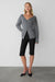 Woven capri in black — main image