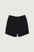 Nylon short in black — main image