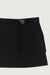 Cargo mini skirt in black — main image