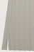 Wide ribbed midi skirt in cream — main image