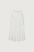 Nylon maxi skirt in white — main image
