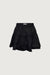 Mini tiered skirt in black — main image