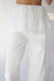 Sheer layering micro skirt in ivory — main image