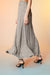 Pleated midi skirt in taupe — main image