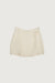 Wrap mini skirt in seedpearl — main image
