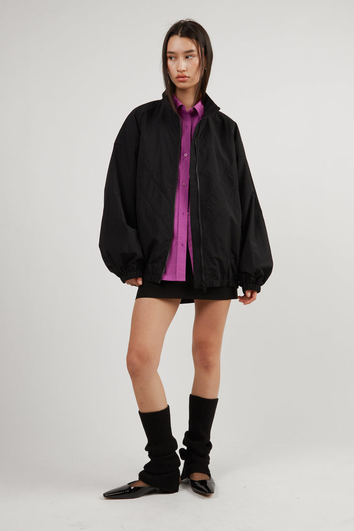 LEG WARMER in Black — alternate angle