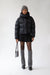 Wool blend leg warmer in lava smoke — main image