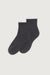 Organic cotton sport socks in dark gray — main image