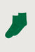 Organic cotton socks in medium green — main image
