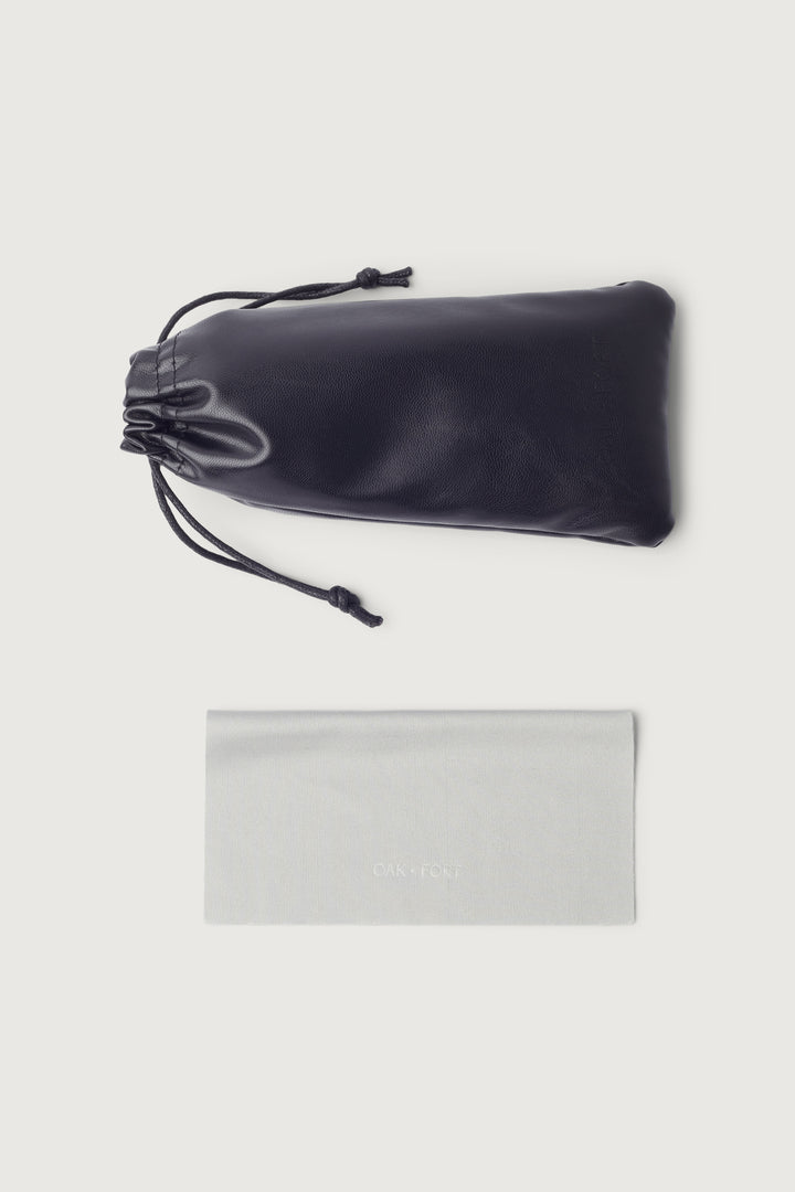 SQUARE AVIATOR SUNGLASSES in Tortoise Fog — alternate angle