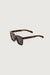 Oversized frame sunglasses in tortoise shell black — main image