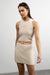 Crochet knit tank in birch — main image
