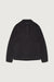 Polo half zip sweater in black — main image
