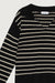 Striped sweater in black stripe — main image