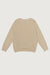 Relaxed fit sweater in cream — main image