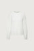 Crewneck sweater in cream — main image