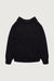 Sweater hoodie in black — main image