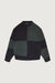 Large checkered sweater in black sycamore — main image