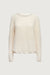 Loose knit sweater in birch — main image