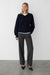 V-neck sweater in sky captain — main image