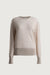 Merino wool sweater in chateau grey — main image