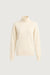 Turtleneck sweater in oatmeal — main image