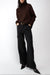 Turtleneck sweater in coffee bean — main image