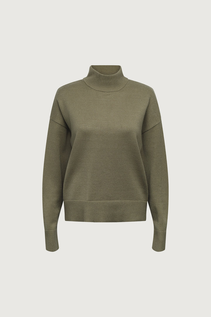 TURTLENECK SWEATER in Kalamata — alternate angle