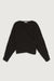 Wrap sweater in black — main image