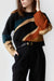 Patterned intarsia sweater in deep spruce intarsia — main image