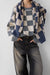 CHECKERED CREWNECK SWEATER