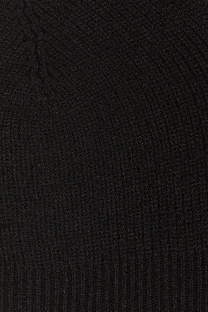 SWEATER BRALETTE in Black — alternate angle