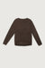 100% cashmere crewneck sweater in turkish coffee — main image