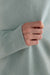 100% cashmere turtleneck sweater in seagrass — main image