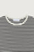 Striped tee in black stripe — main image