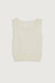 Cropped tank in cream — main image