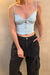 Corset tank in light sky — main image