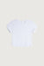 Babydoll tee in white — main image