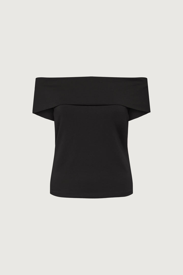 OFF SHOULDER KNIT TOP