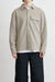 Knit button up shirt in laurel oak — main image