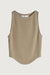 Corset shape tank in silver sage — main image
